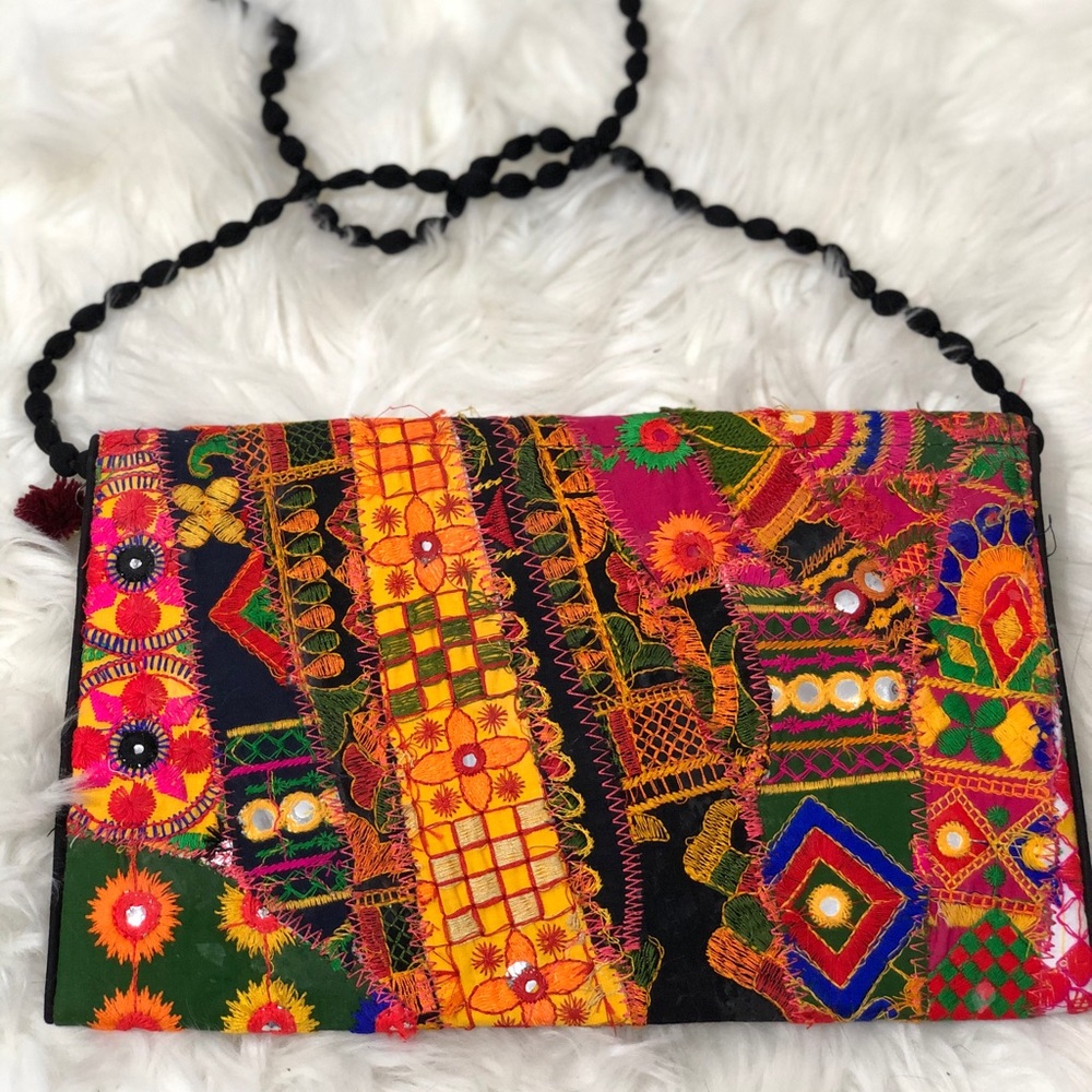 Handmade Envelope Messenger Bag - Picture 4 of 6